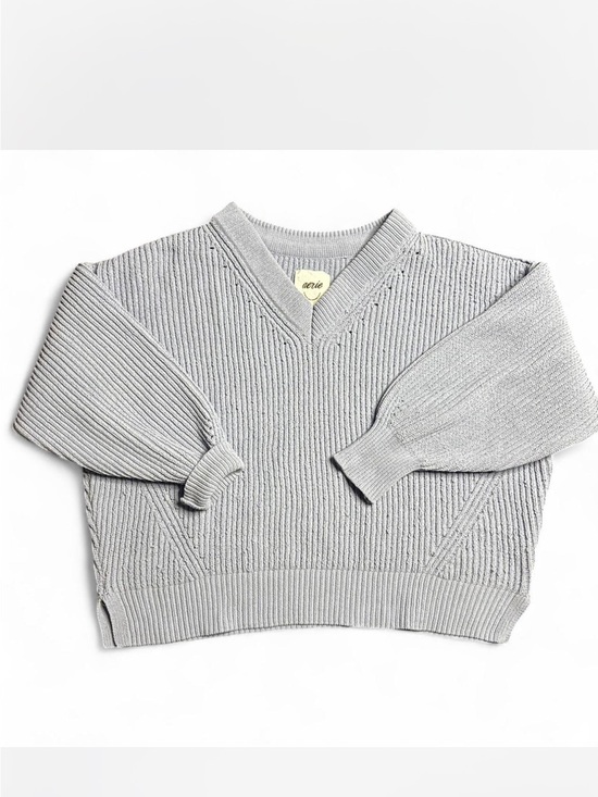 aerie Sweaters - Aerie Light Blue Ribbed V-Neck Sweater